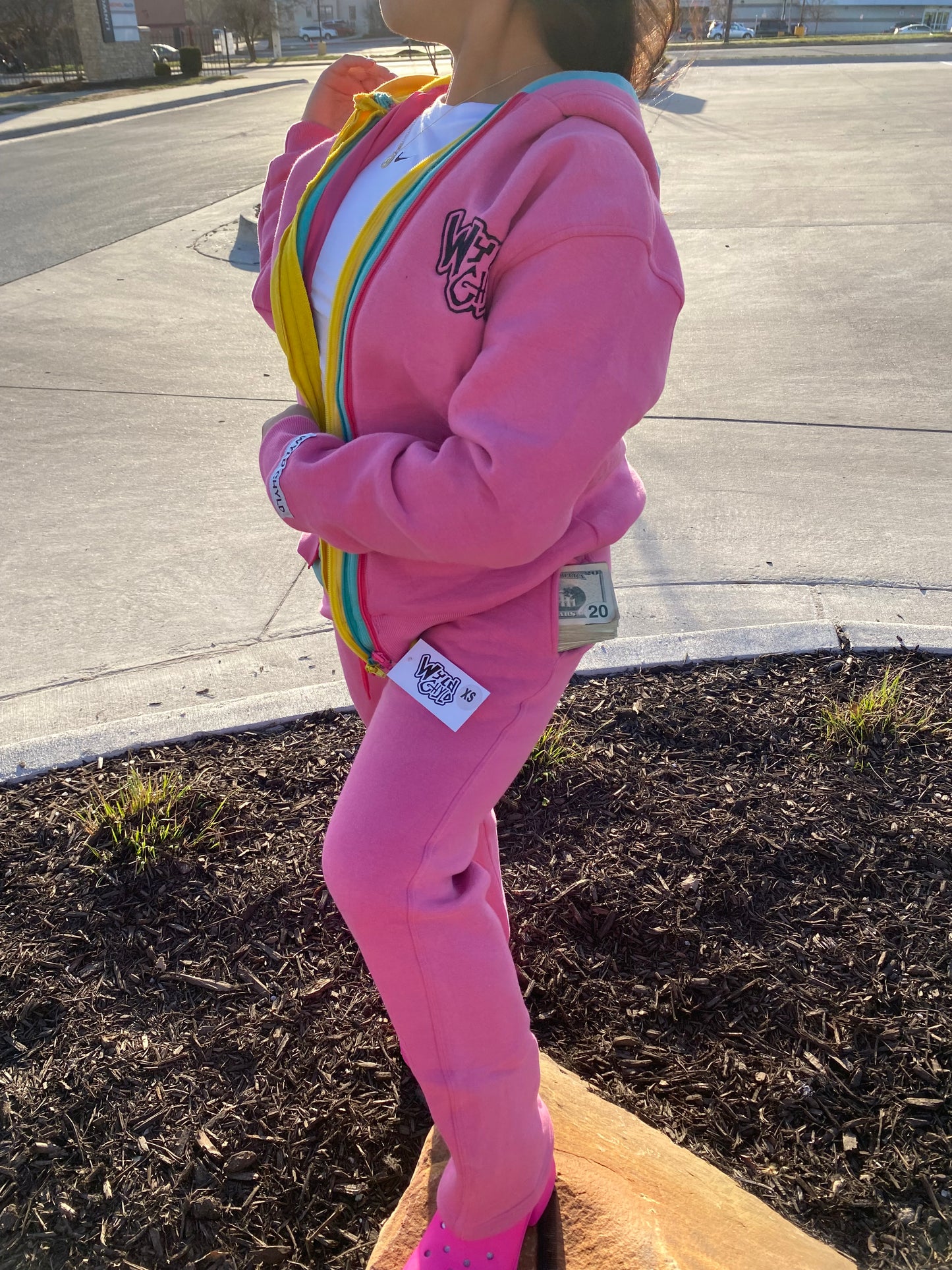 TRIPLE DOUBLE SET - PINK